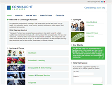 Tablet Screenshot of connaughtpartners.com